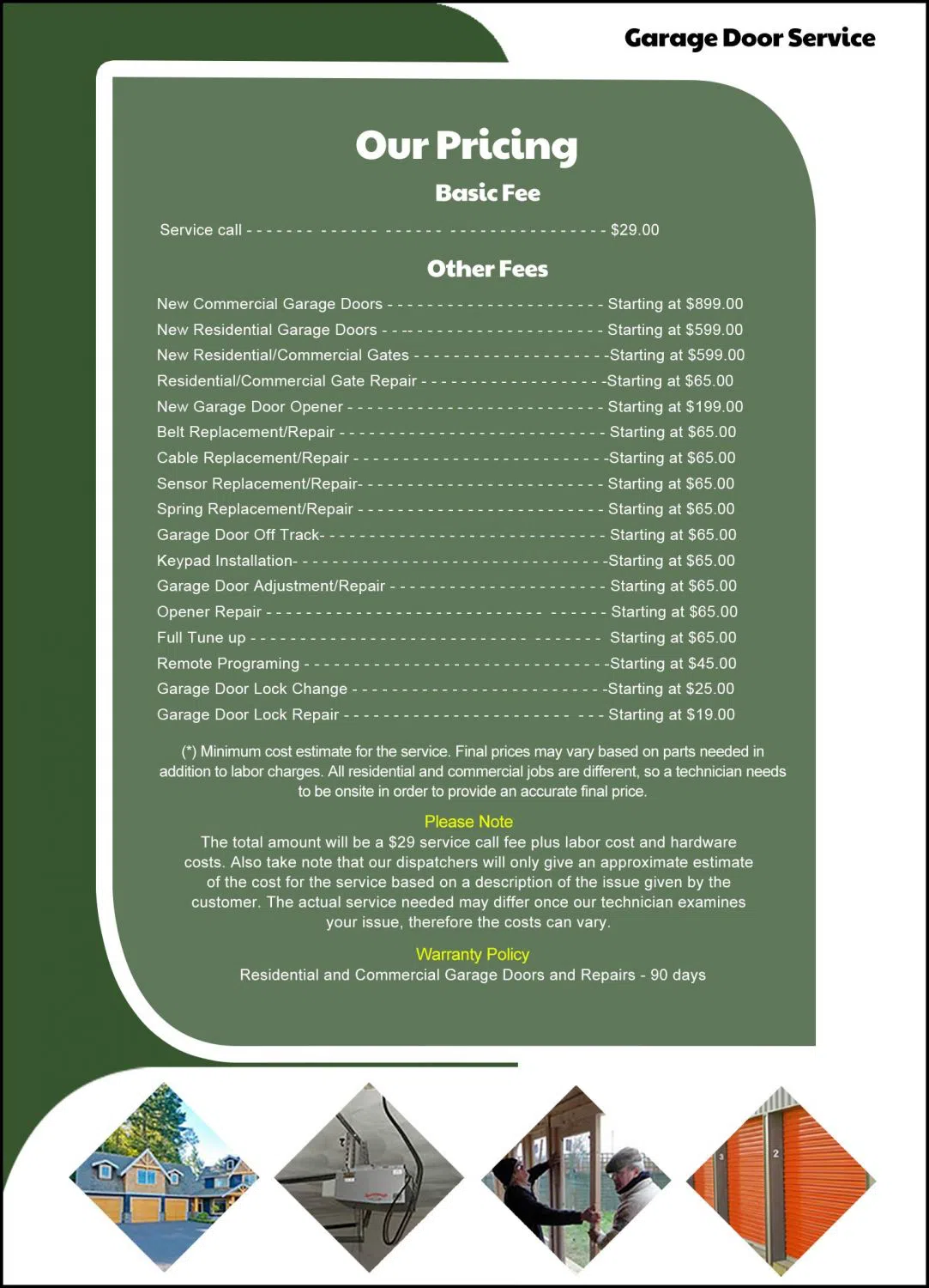 Metro Garage Doors Layton, UT 801-758-7301